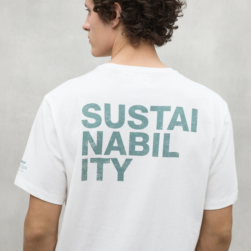 ECOALF WHITE SUSTANO T-SHIRT FOR MEN