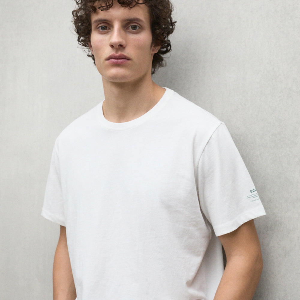 ECOALF WHITE SUSTANO T-SHIRT FOR MEN