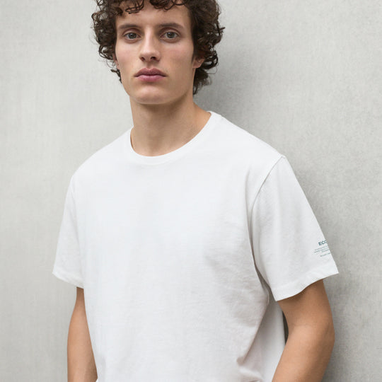 ECOALF WHITE SUSTANO T-SHIRT FOR MEN