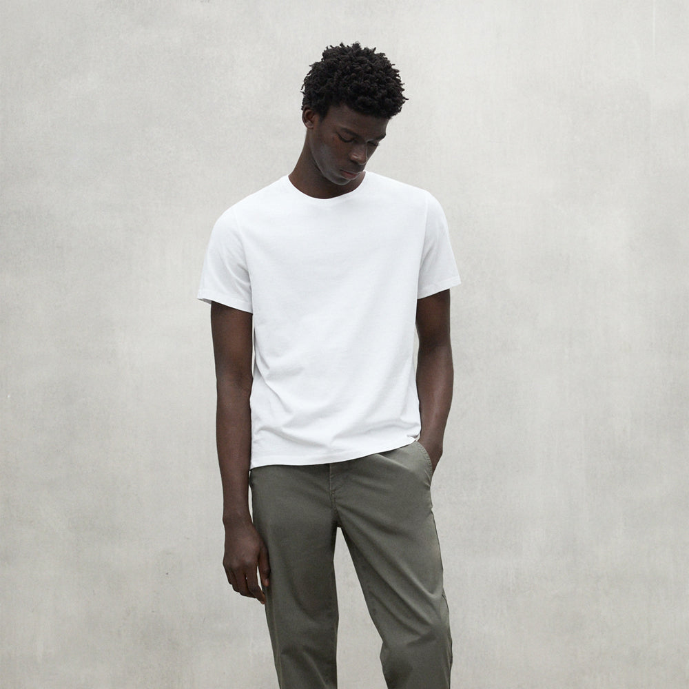 ECOALF WHITE VENT T-SHIRT FOR MEN
