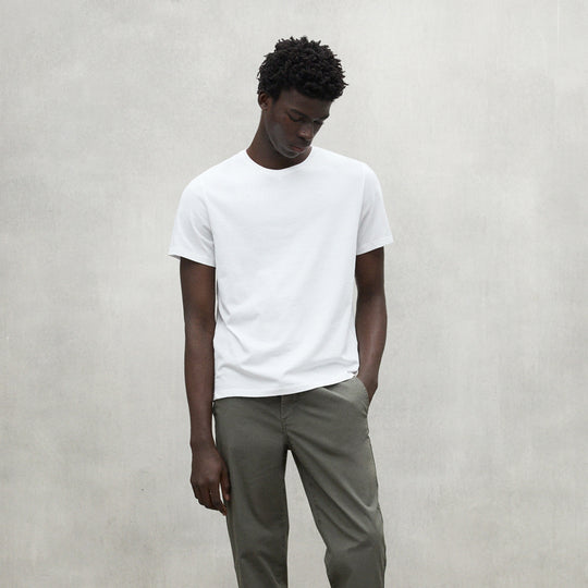 ECOALF WHITE VENT T-SHIRT FOR MEN