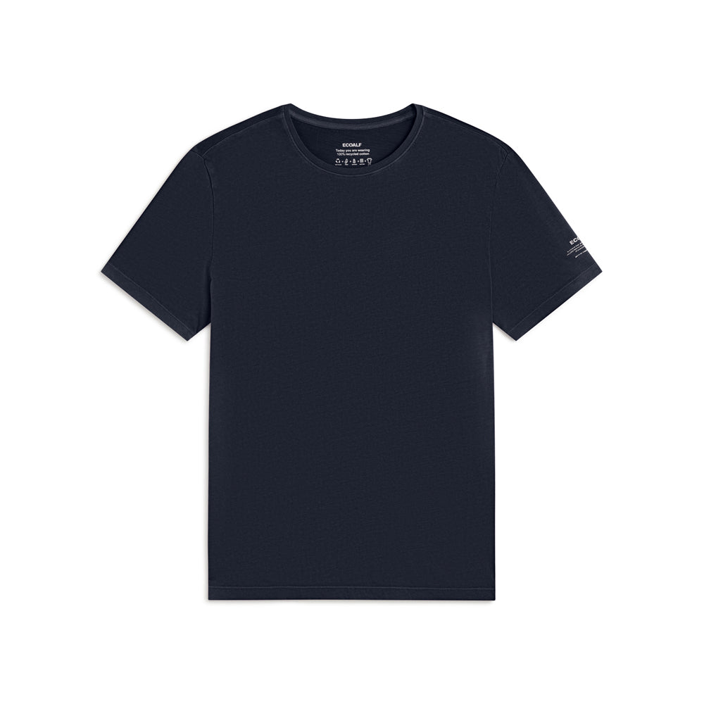 ECOALF DEEP NAVY VENT T-SHIRT FOR MEN