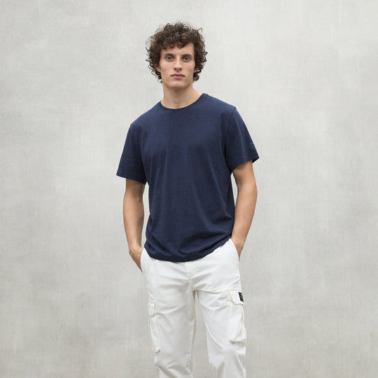 ECOALF DEEP NAVY VENT T-SHIRT FOR MEN