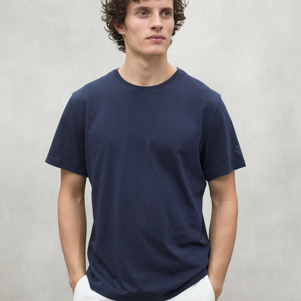 ECOALF DEEP NAVY VENT T-SHIRT FOR MEN