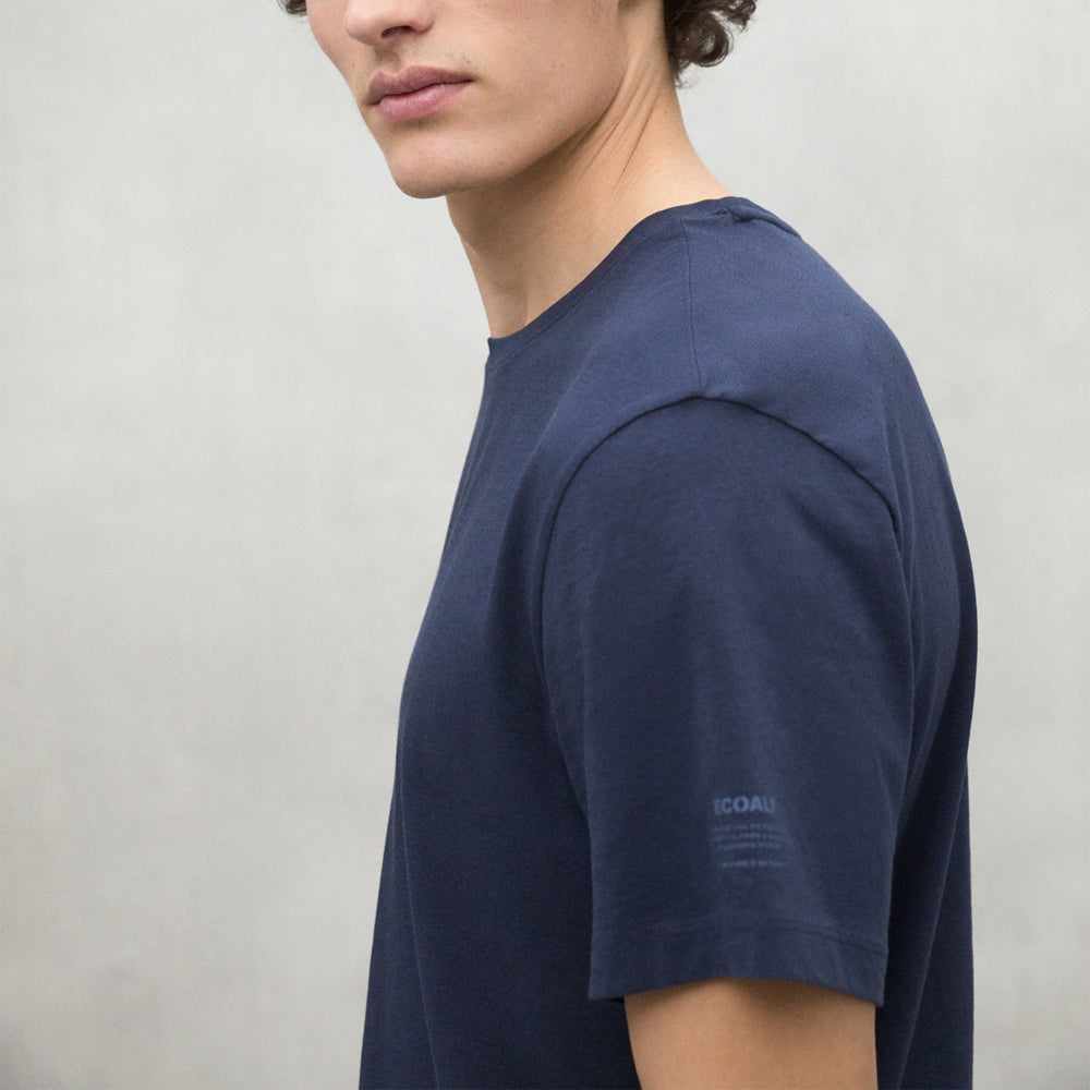 ECOALF DEEP NAVY VENT T-SHIRT FOR MEN