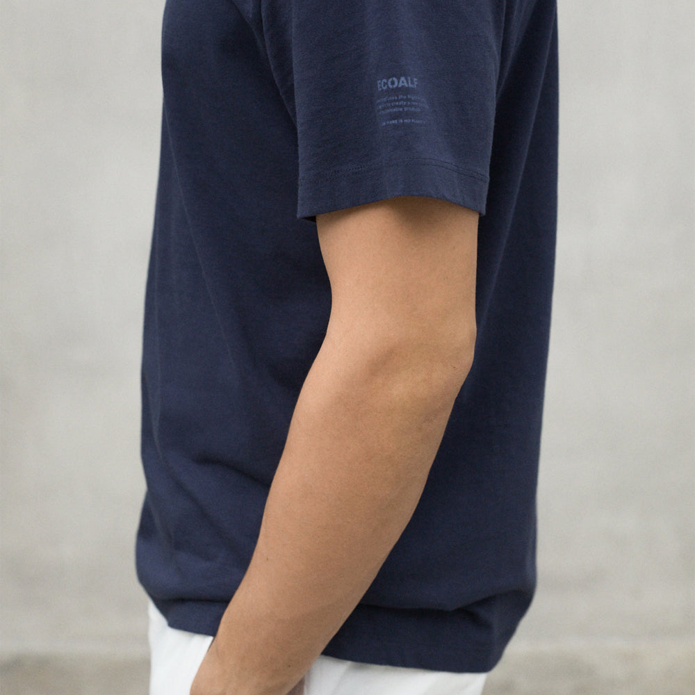 ECOALF DEEP NAVY VENT T-SHIRT FOR MEN