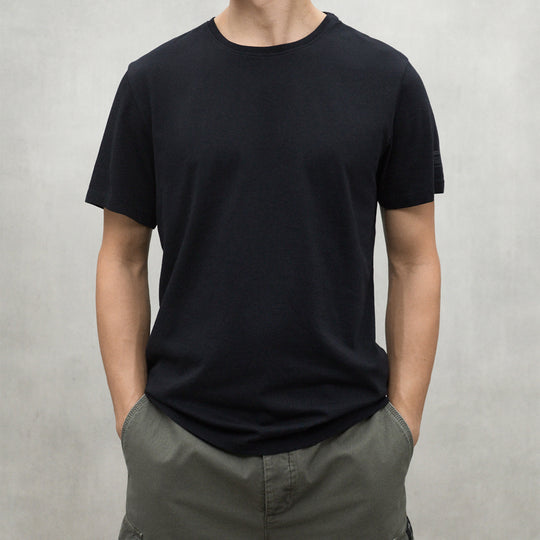 ECOALF BLACK VENT T-SHIRT FOR MEN