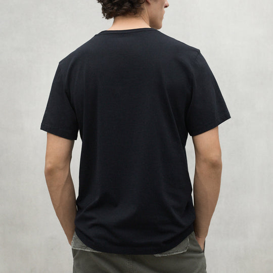 ECOALF BLACK VENT T-SHIRT FOR MEN