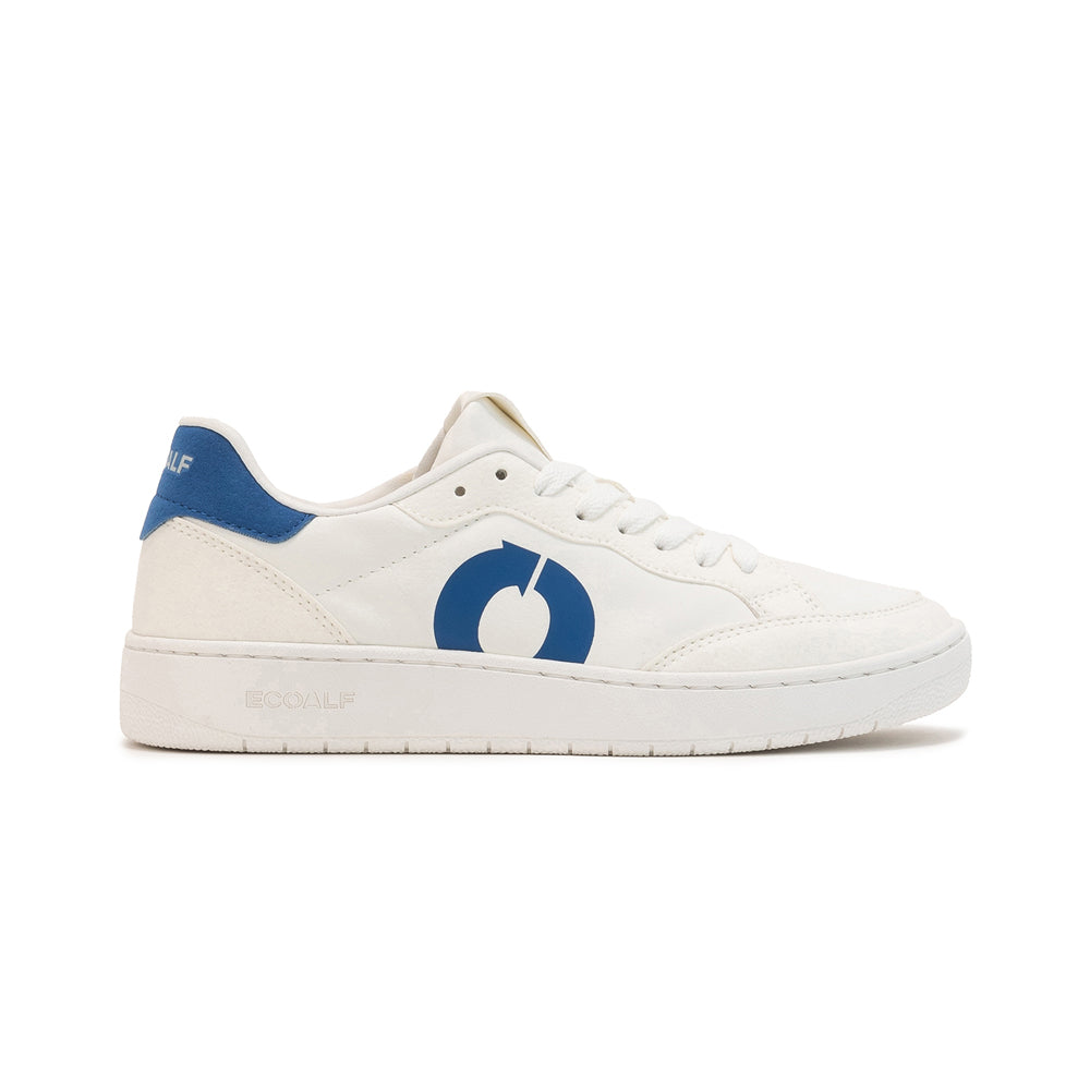 ECOALF OFF-WHITE/BLUE DEIA SNEAKERS FOR MEN