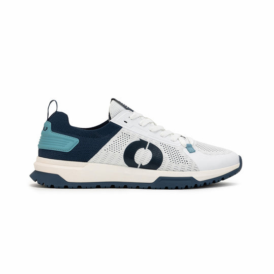 ECOALF OFF-WHITE/BLUE MUMBAI SNEAKERS FOR MEN