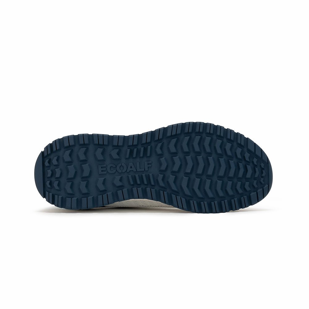 ECOALF OFF-WHITE/BLUE MUMBAI SNEAKERS FOR MEN