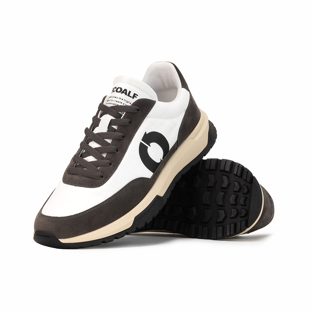 ECOALF BROWN & WHITE VENTURA SNEAKERS FOR MEN