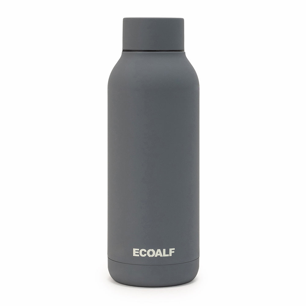 ECOALF DARK GREY BRONSON STAINLESS STEEL BOTTLE
