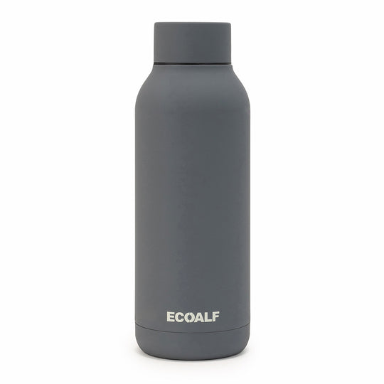 ECOALF DARK GREY BRONSON STAINLESS STEEL BOTTLE