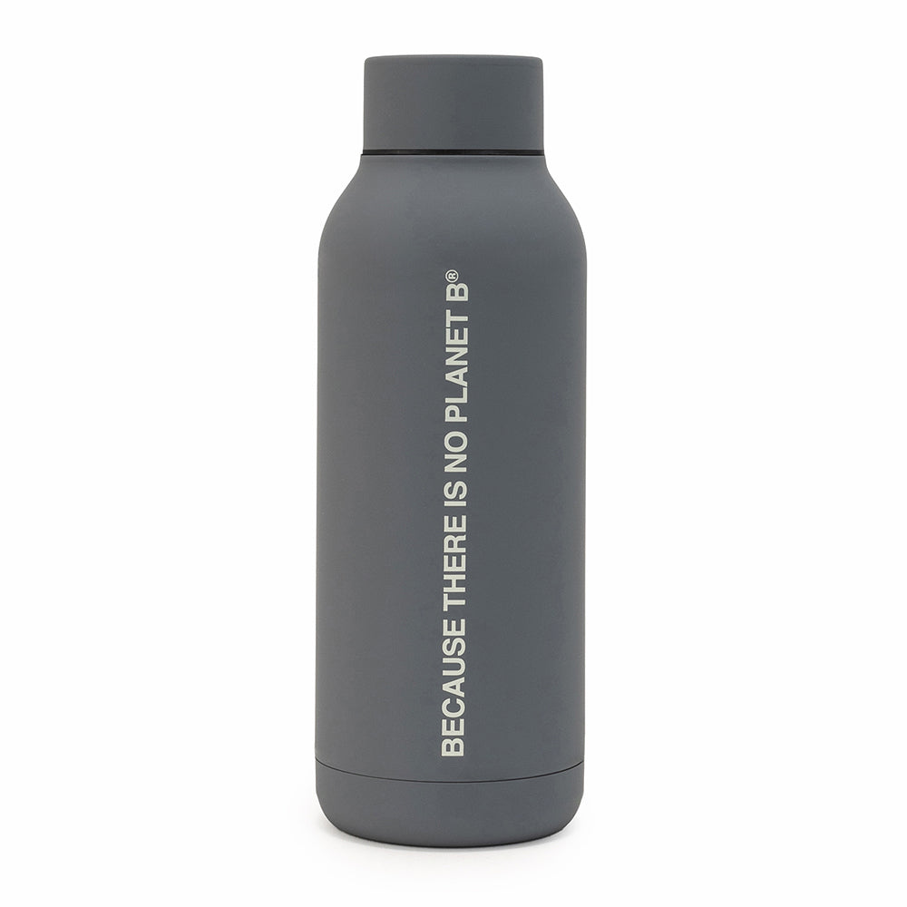 ECOALF DARK GREY BRONSON STAINLESS STEEL BOTTLE