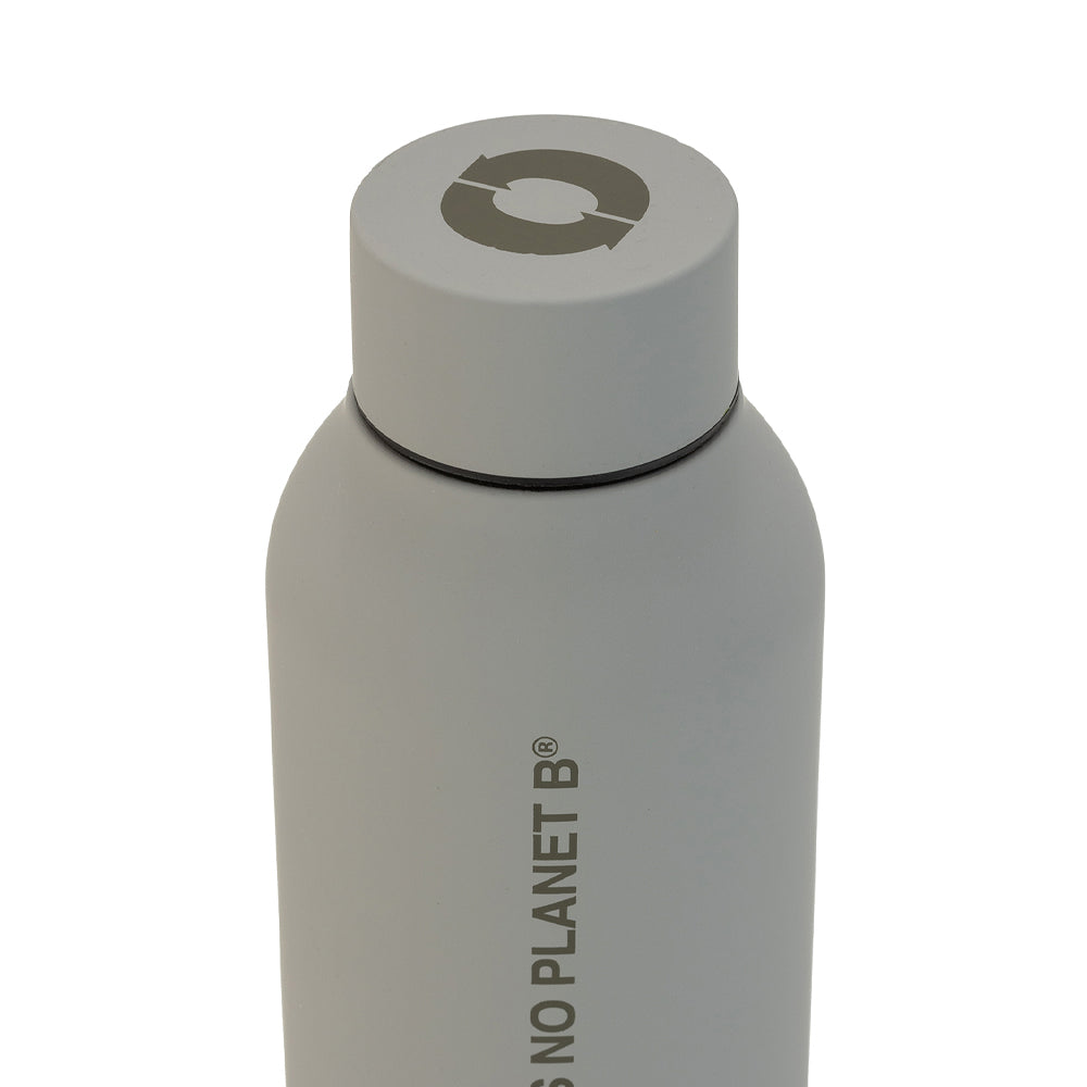 ECOALF GREY BRONSON STAINLESS STEEL BOTTLE