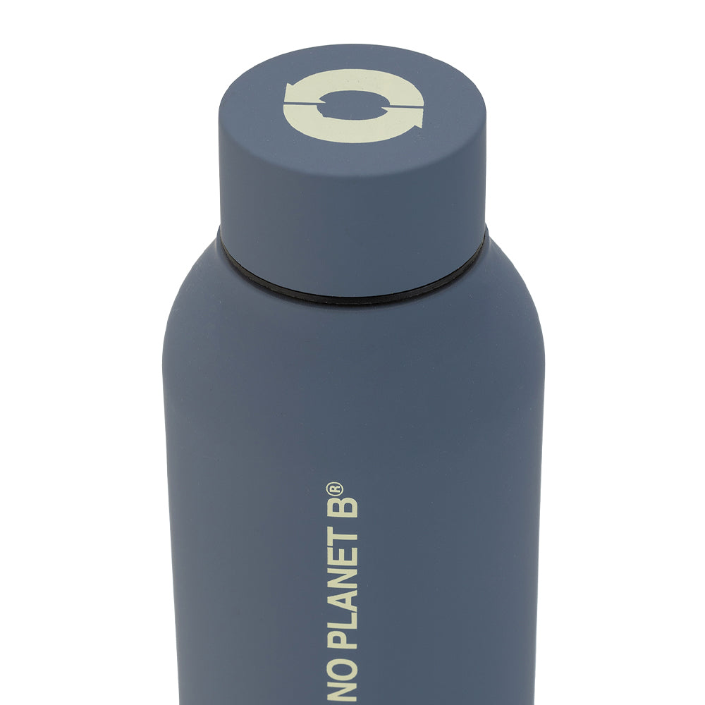 ECOALF BLUE INDIGO BRONSON STAINLESS STEEL BOTTLE