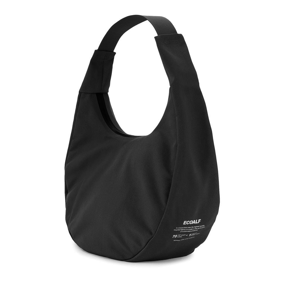ECOALF BLACK BONDED SLING BAG FOR WOMEN - MYHOLDAL LEBANON