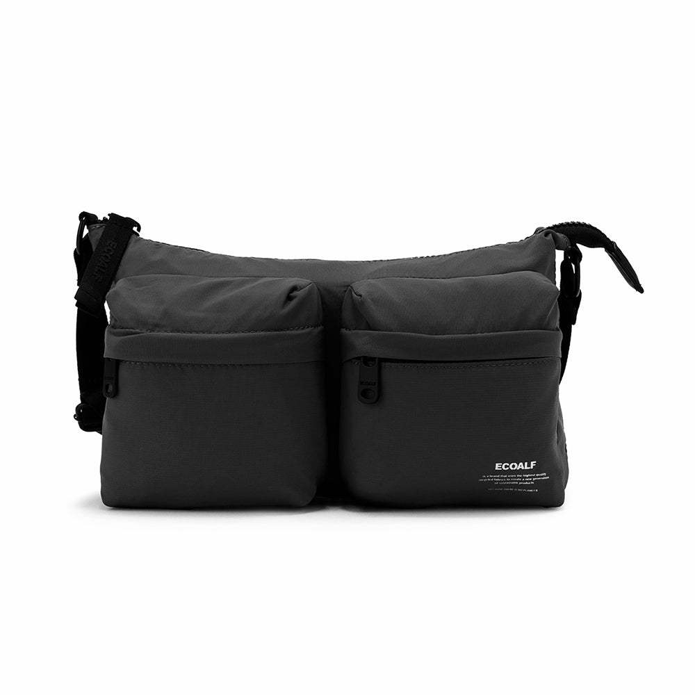 ECOALF BLACK DANI CROSSBODY BAG FOR WOMEN