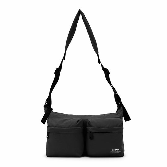 ECOALF BLACK DANI CROSSBODY BAG FOR WOMEN