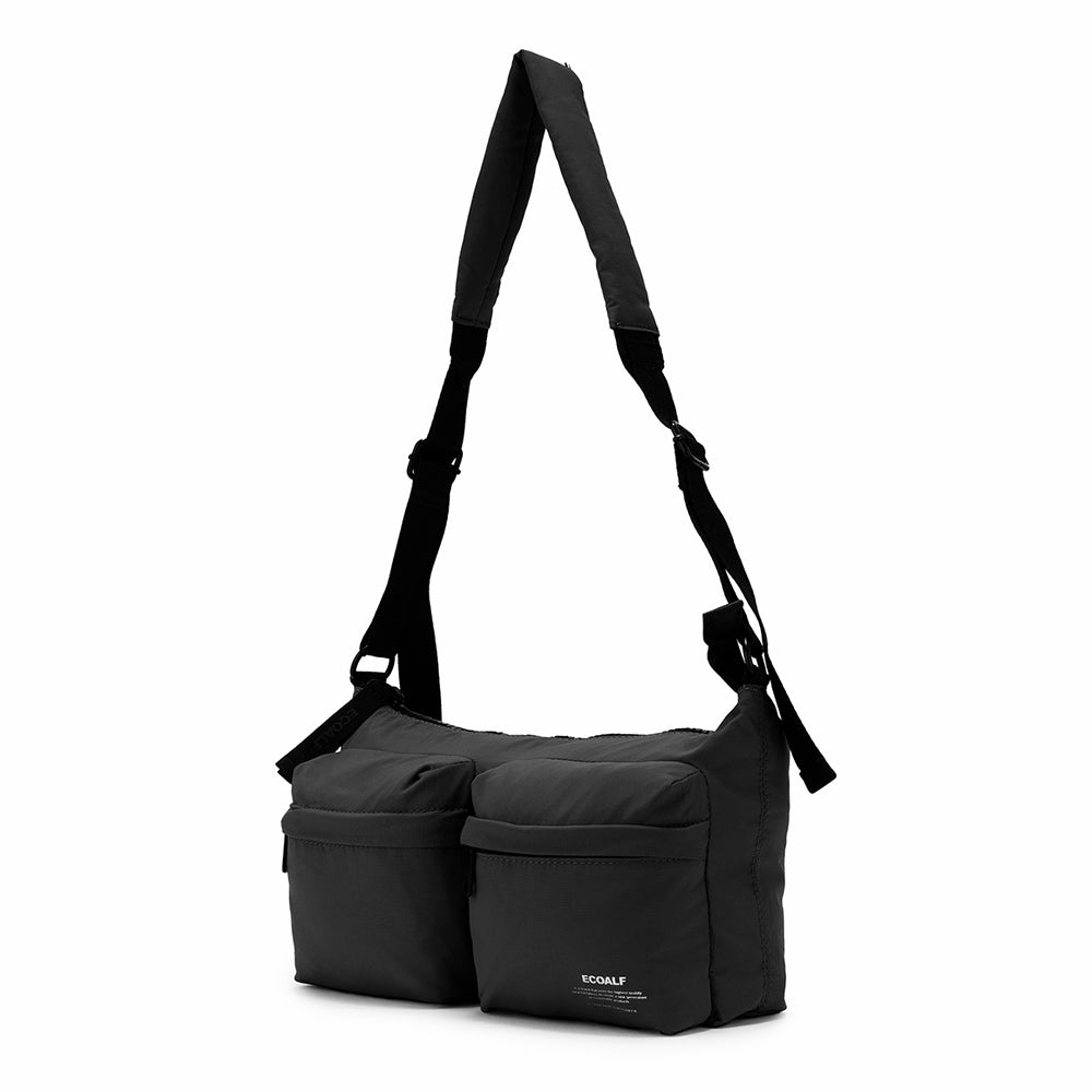 ECOALF BLACK DANI CROSSBODY BAG FOR WOMEN