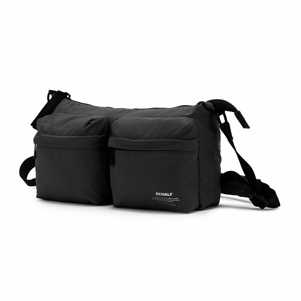 ECOALF BLACK DANI CROSSBODY BAG FOR WOMEN