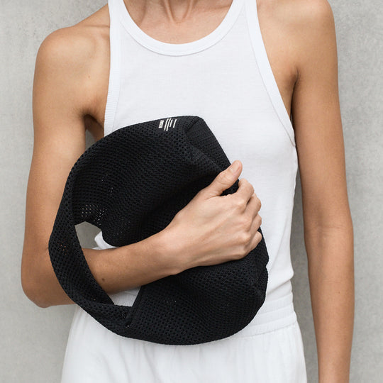 ECOALF BLACK TIKA MINI BAG FOR WOMEN