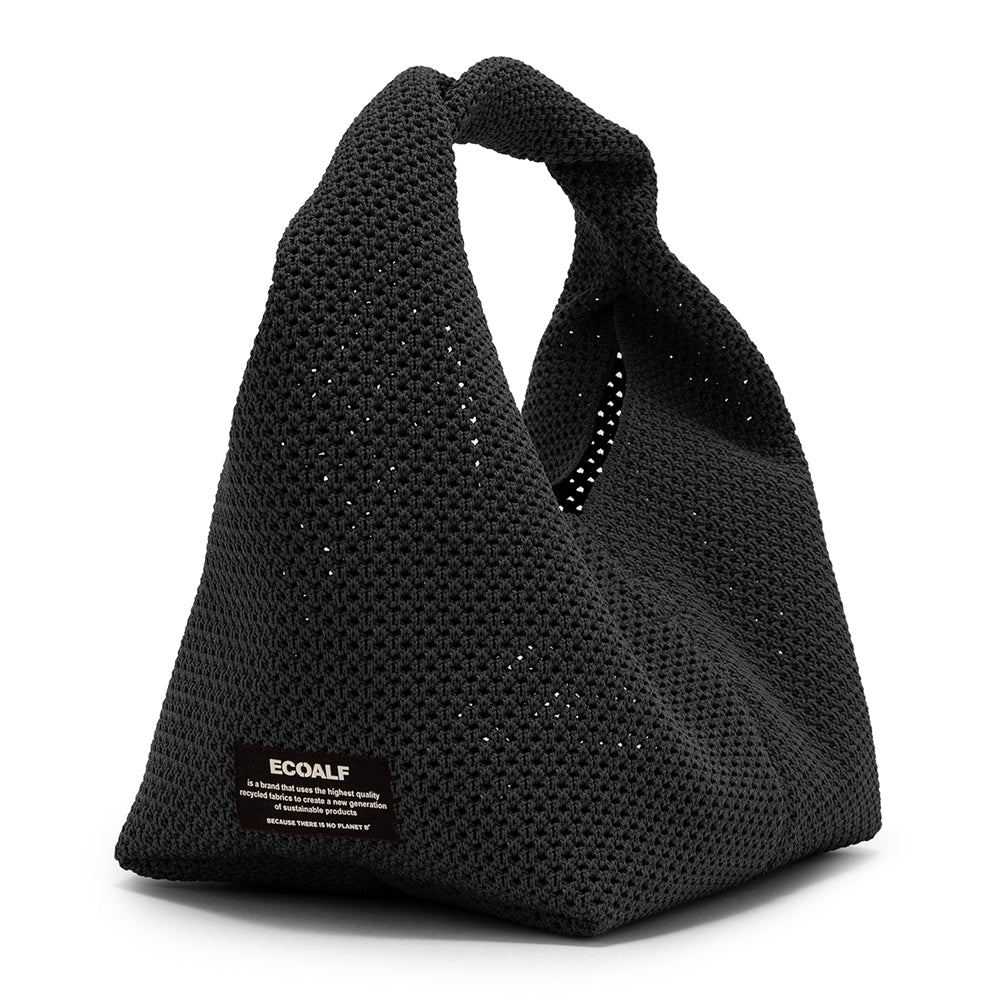 ECOALF BLACK TIKA MINI BAG FOR WOMEN