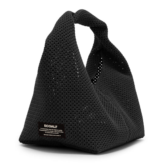 ECOALF BLACK TIKA MINI BAG FOR WOMEN
