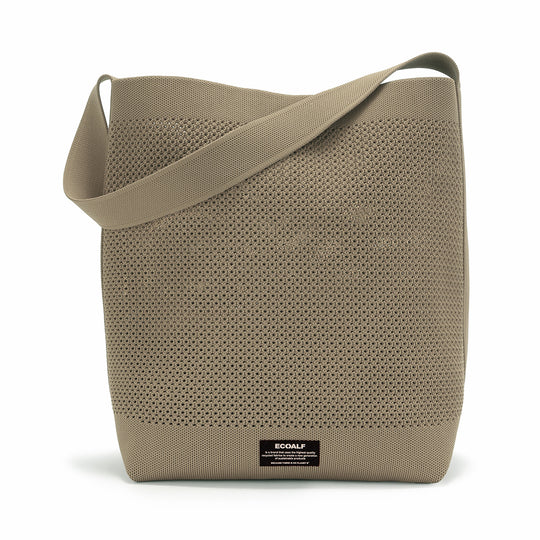 ECOALF TAUPE TIKA BUCKET BAG FOR WOMEN