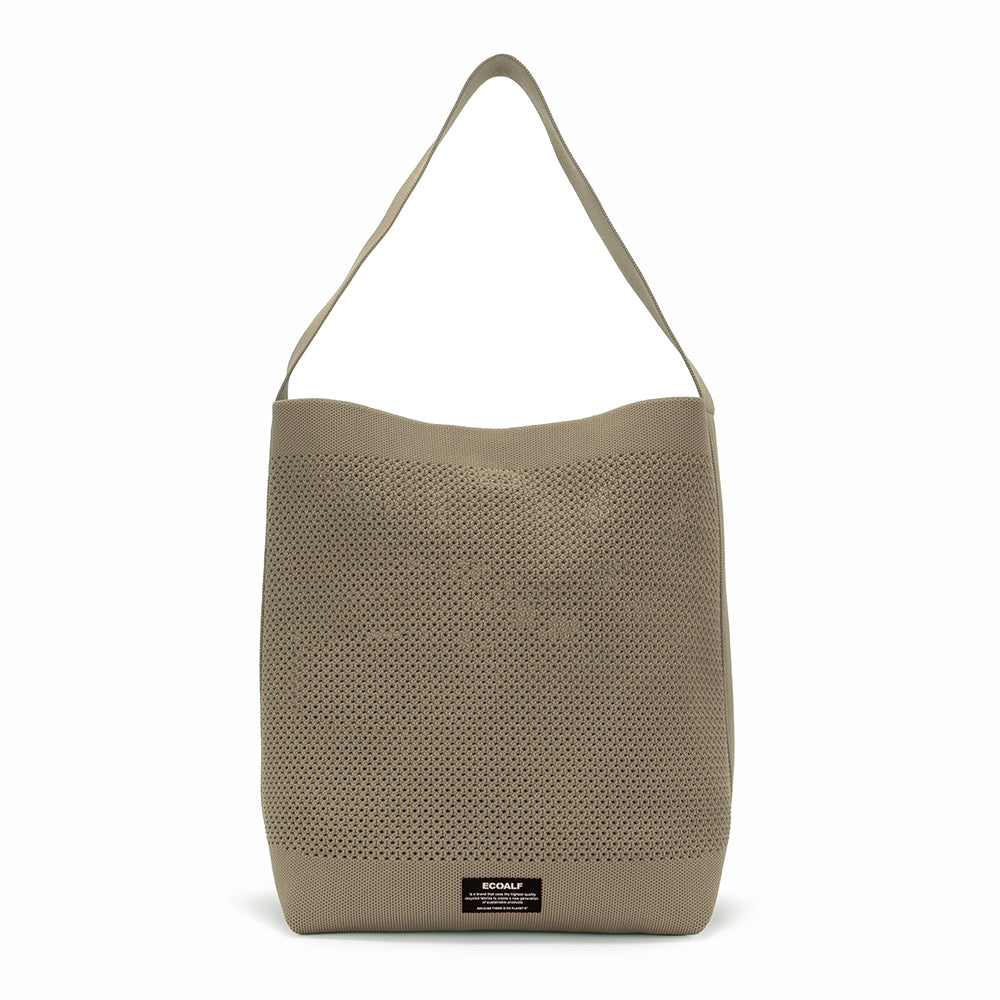ECOALF TAUPE TIKA BUCKET BAG FOR WOMEN