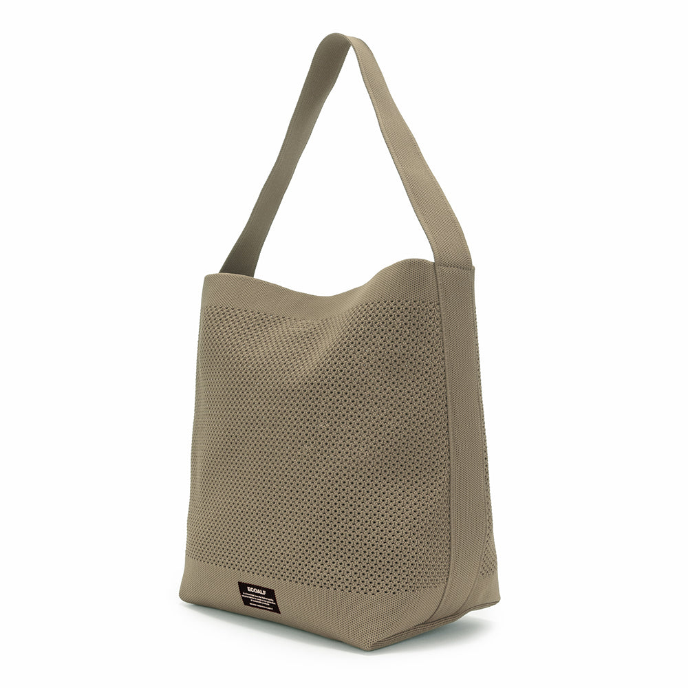 ECOALF TAUPE TIKA BUCKET BAG FOR WOMEN