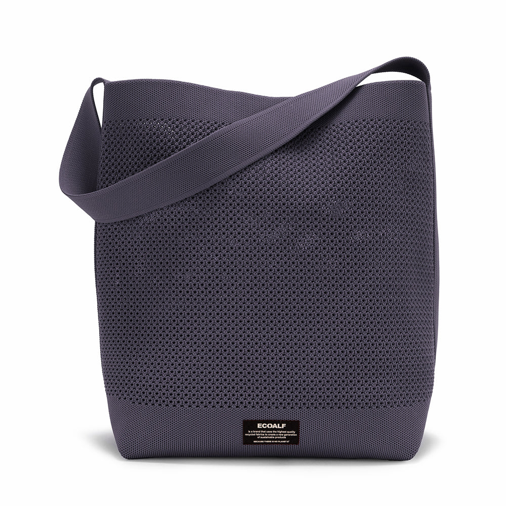 ECOALF DARK GREY TIKA BUCKET BAG FOR WOMEN