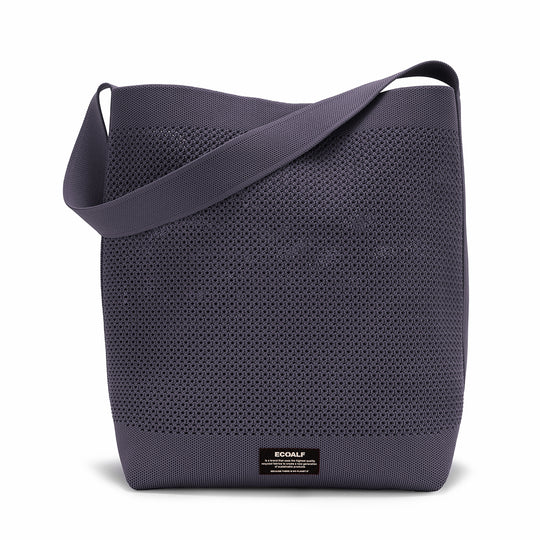 ECOALF DARK GREY TIKA BUCKET BAG FOR WOMEN