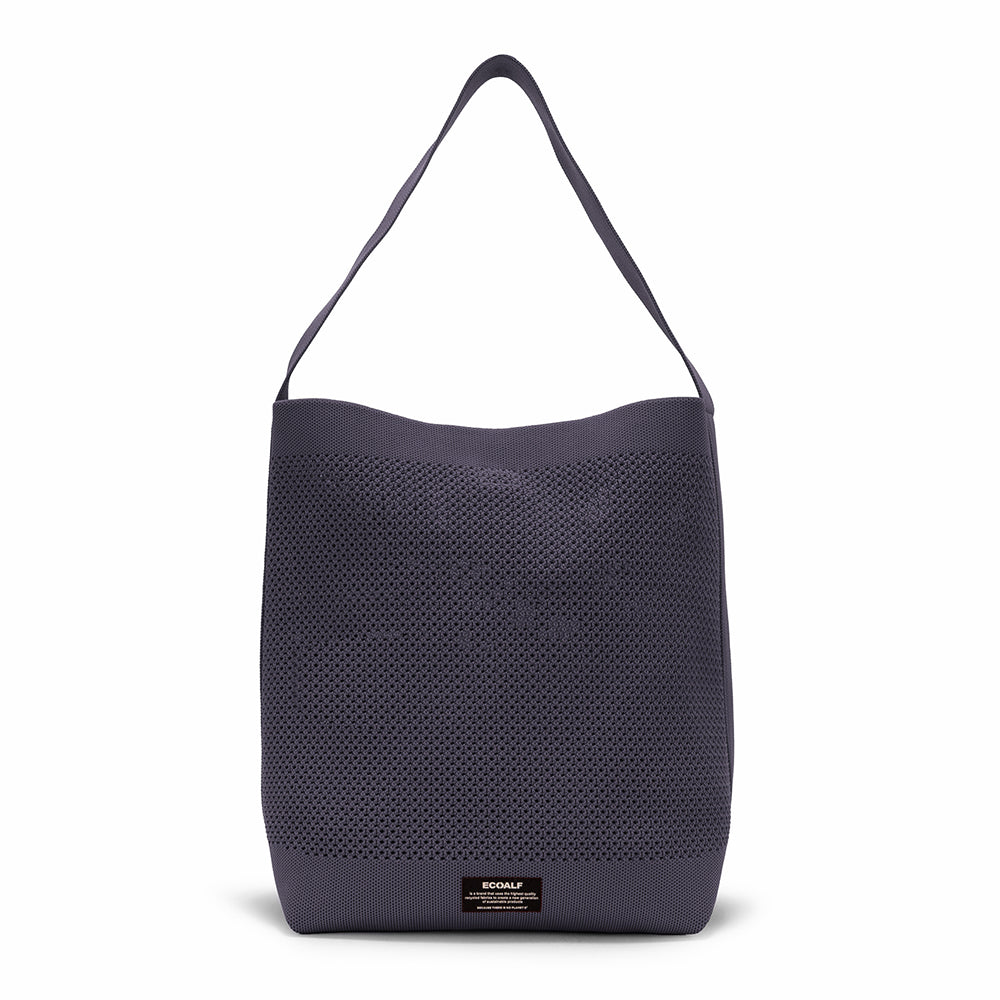 ECOALF DARK GREY TIKA BUCKET BAG FOR WOMEN