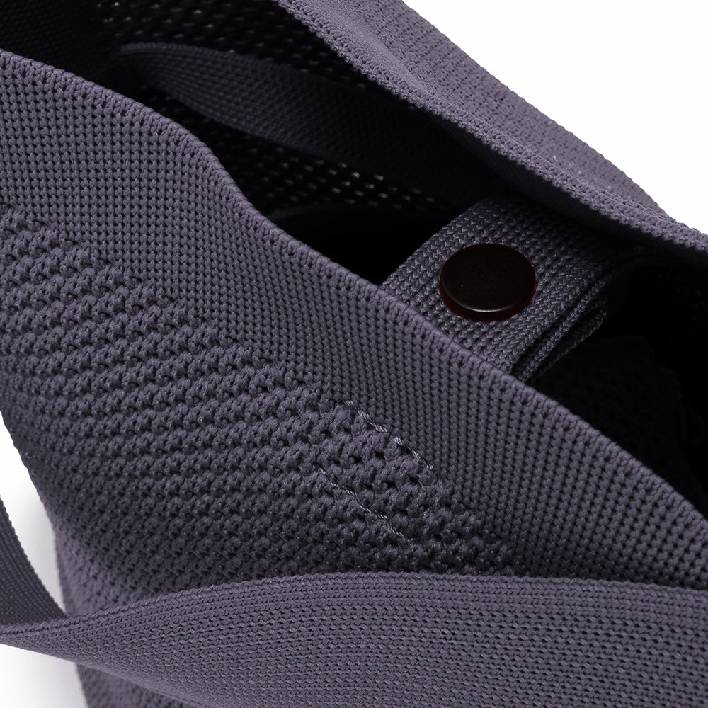 ECOALF DARK GREY TIKA BUCKET BAG FOR WOMEN