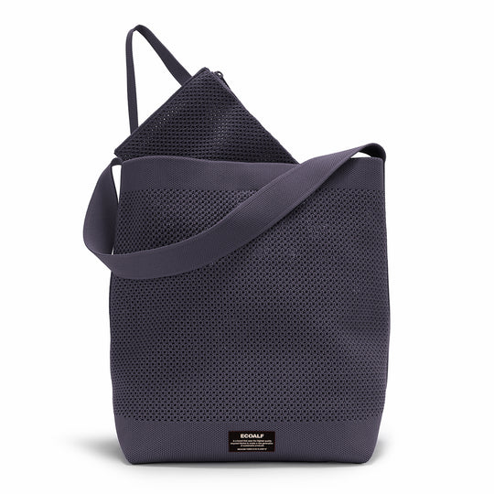 ECOALF DARK GREY TIKA BUCKET BAG FOR WOMEN