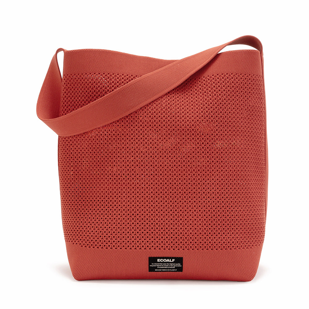 ECOALF LIGHT AMBER ORANGE TIKA BUCKET BAG FOR WOMEN