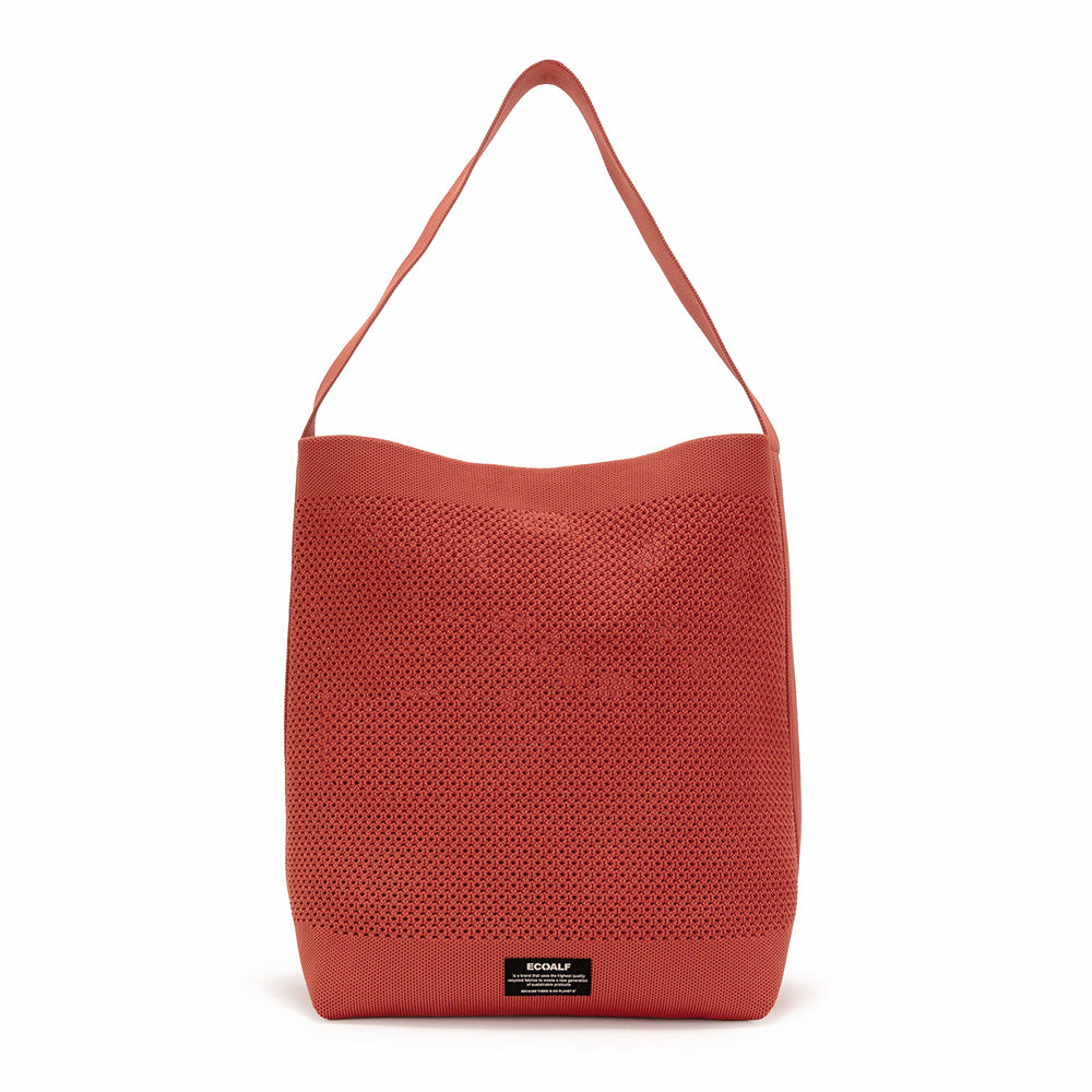 ECOALF LIGHT AMBER ORANGE TIKA BUCKET BAG FOR WOMEN