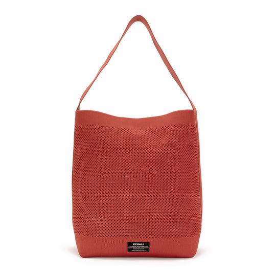 ECOALF LIGHT AMBER ORANGE TIKA BUCKET BAG FOR WOMEN