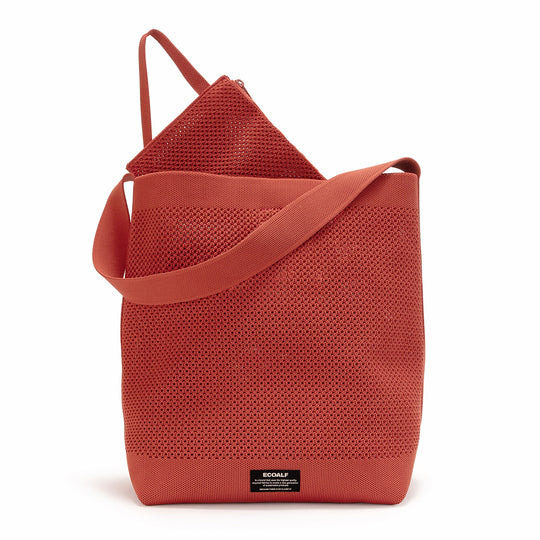 ECOALF LIGHT AMBER ORANGE TIKA BUCKET BAG FOR WOMEN
