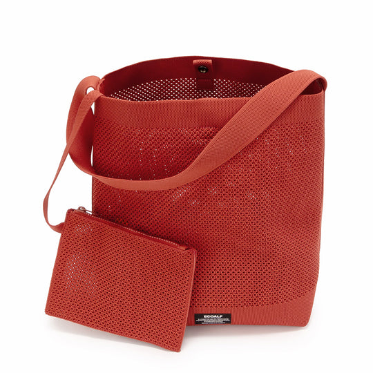 ECOALF LIGHT AMBER ORANGE TIKA BUCKET BAG FOR WOMEN
