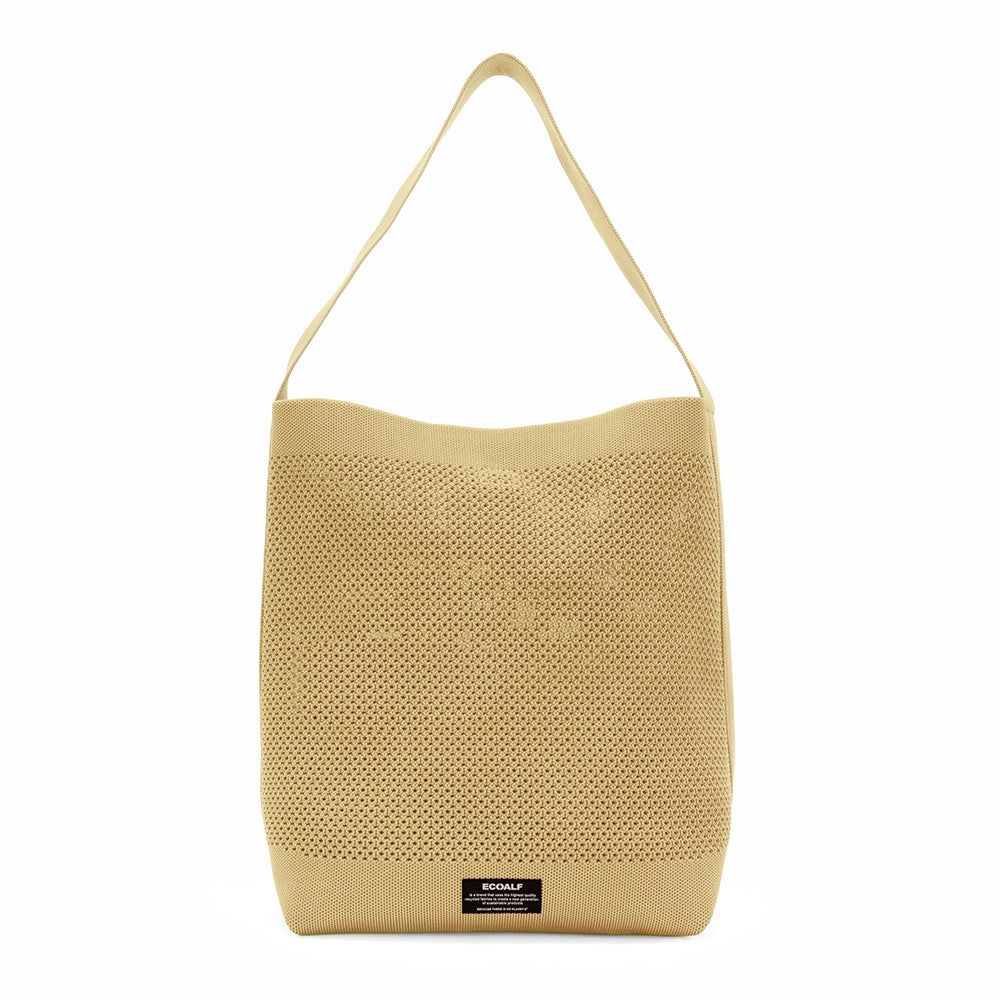 ECOALF MUSTARD TIKA BUCKET BAG FOR WOMEN