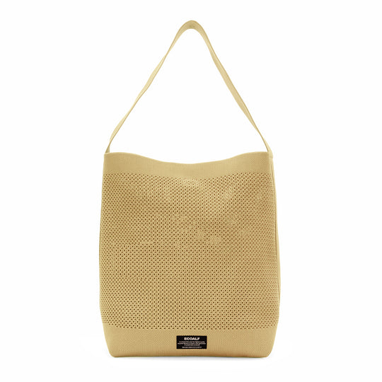 ECOALF MUSTARD TIKA BUCKET BAG FOR WOMEN