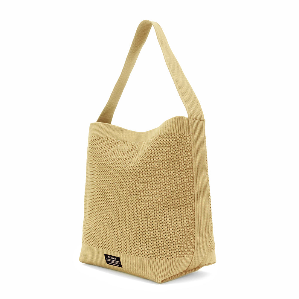 ECOALF MUSTARD TIKA BUCKET BAG FOR WOMEN