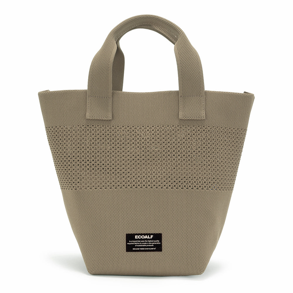 ECOALF TAUPE TIKA MINI BUCKET BAG FOR WOMEN