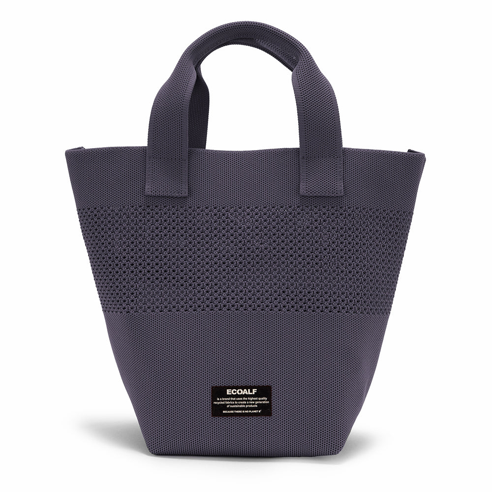 ECOALF DARK GREY TIKA MINI BUCKET BAG FOR WOMEN