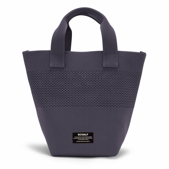 ECOALF DARK GREY TIKA MINI BUCKET BAG FOR WOMEN