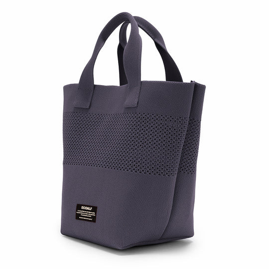 ECOALF DARK GREY TIKA MINI BUCKET BAG FOR WOMEN