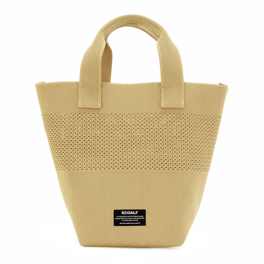 ECOALF MUSTARD TIKA MINI BUCKET BAG FOR WOMEN
